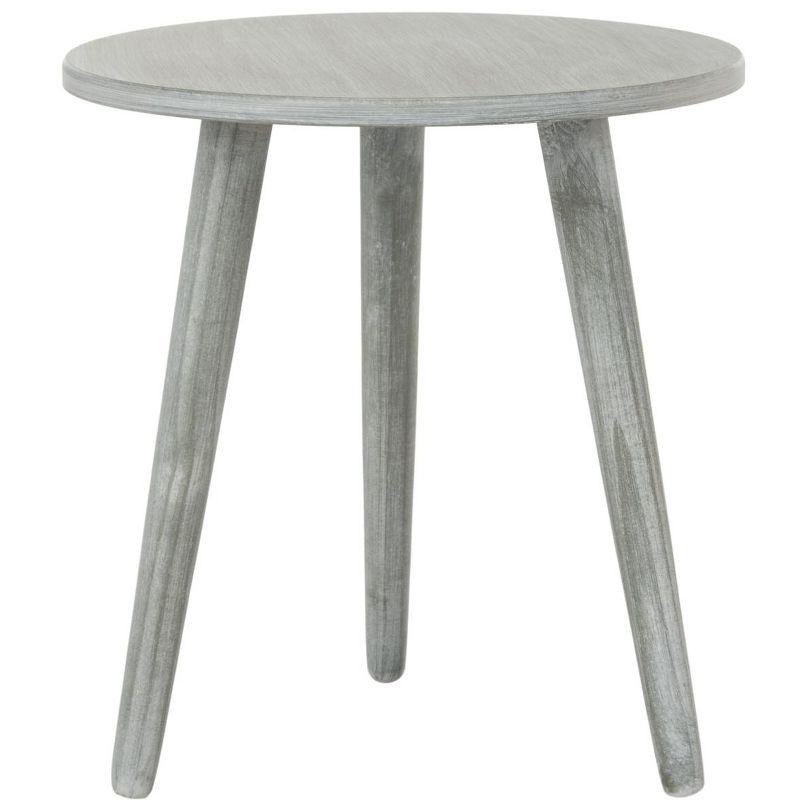 Orion Round Accent Table - ACC5700C - Slate/Grey - Safavieh