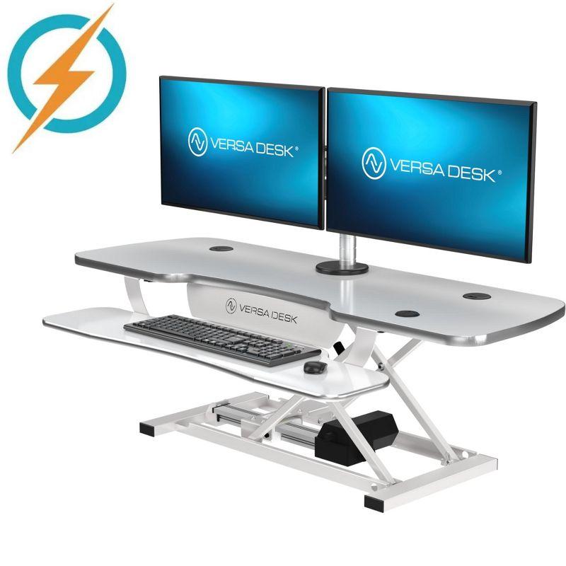 VERSADESK VersaDesk PowerPro Electric Height Adjustable Desk Converter w/ USB Charging Port