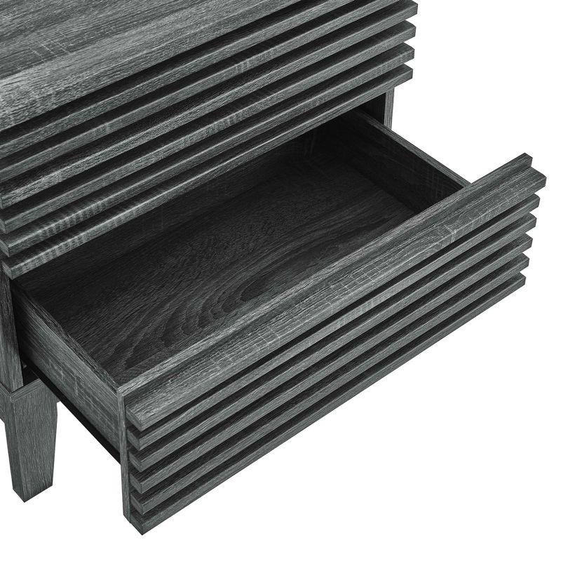 Modway Modway Render Two-Drawer Mid-Century Modern Nightstand