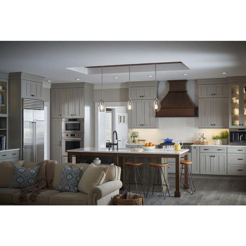 Tao 1 Light Pendant Brushed Nickel