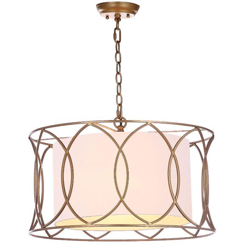 Silas Pendant Lamp - LIT4520 - Gold - Safavieh