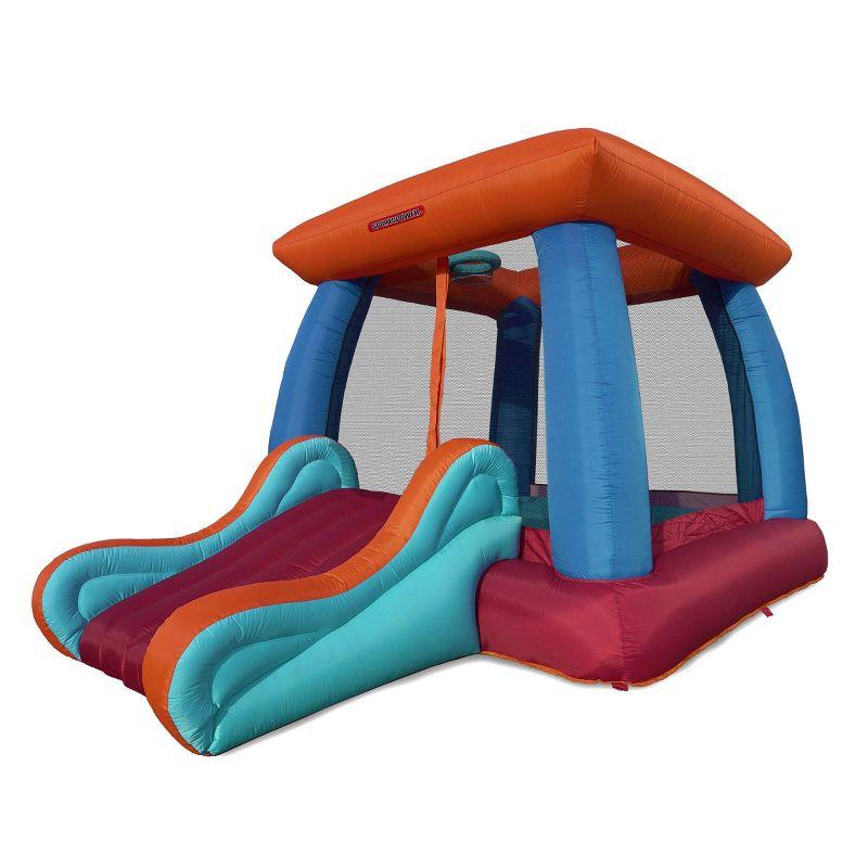 Sportspower 9' x 7.2 Bounce House with Slide & Lifetime Warranty on Heavy Duty Blower