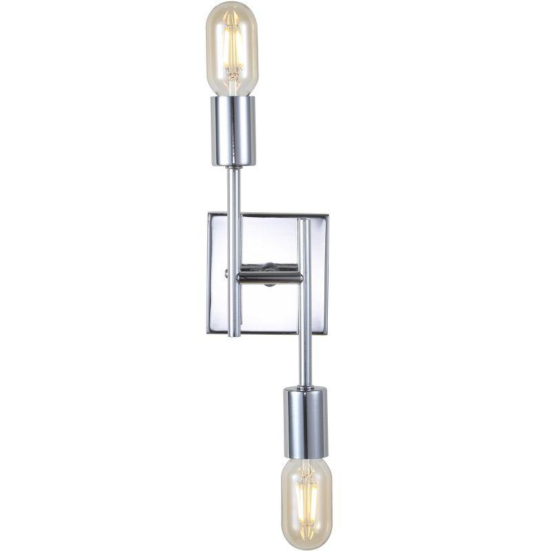 JONATHAN Y Turing 2-Light Metal LED Wall Sconce