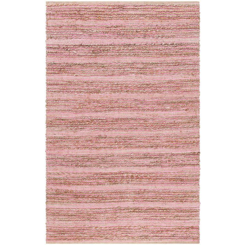 Cape Cod CAP851 Woven Indoor Area Rug - Light Pink - 5'x8' - Safavieh