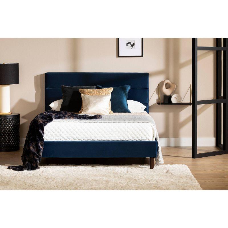 Maliza Upholstered Complete Platform Bed