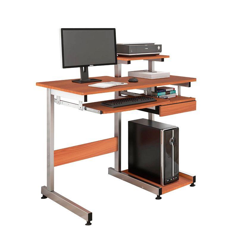 Taroo Clocks Complete Computer Workstation Desk