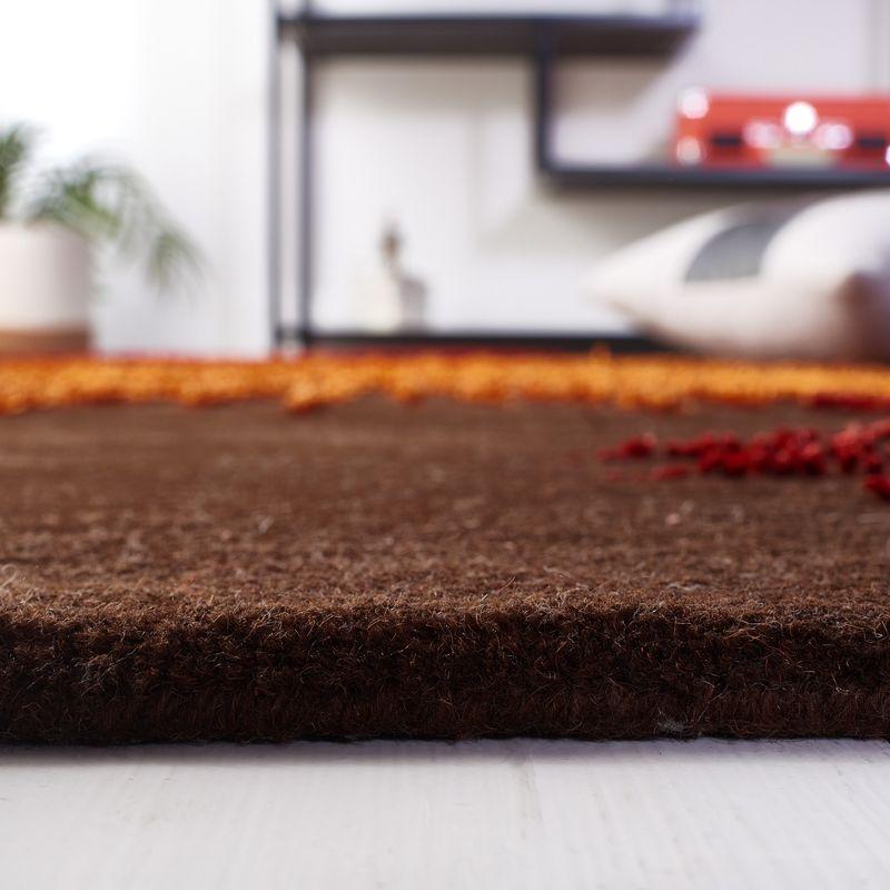 Soho SOH712 Hand Tufted Area Rug - Brown/Multi - 8'9"x11'9" - Safavieh.