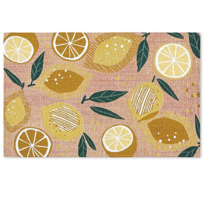 Town & Country Living TOWN & COUNTRY Luxe Livie Everwash Non-Slip Backing Kitchen Mats