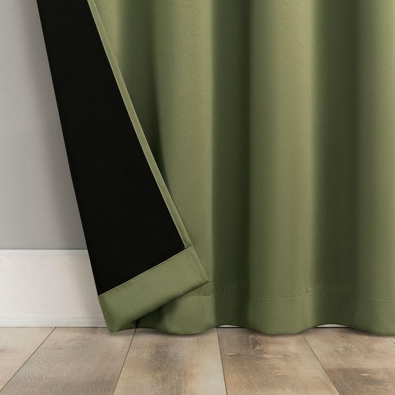 Sun Zero Oslo Theater Grade Extreme 100% Blackout Rod Pocket Curtain Panel