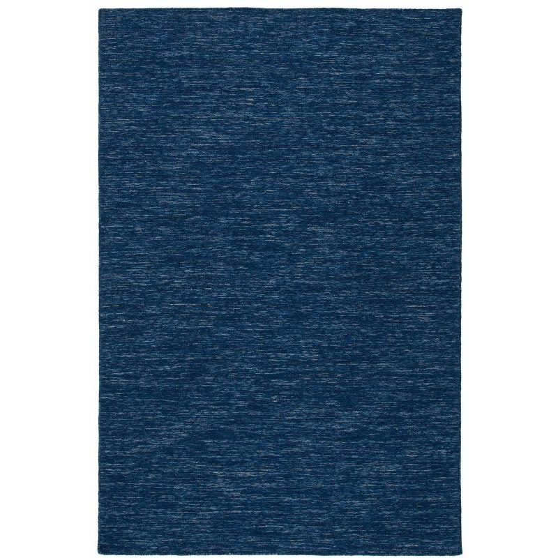 Kilim KLM125 Hand Woven Accent Rug - Navy/Blue - 3'x5' - Safavieh