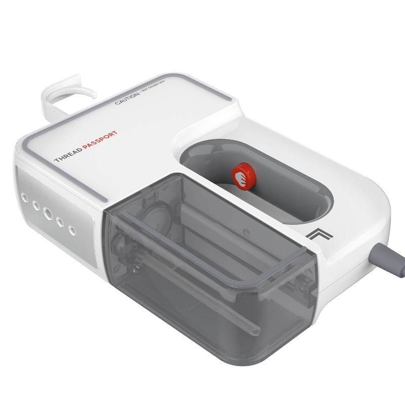 Sharper Image Thread Passport Handheld Travel Garment Steamer, Ice White