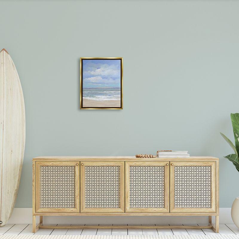 Stupell Industries " Cloudy Ocean Bay Shoreline " by Tim OToole