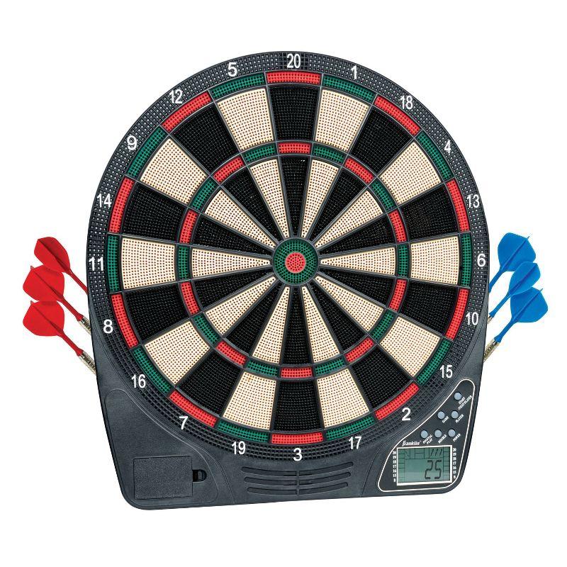 Franklin Sports Electronic Soft Tip Dartboard with Digital Scoreboard