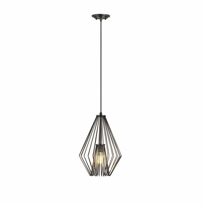 Z-Lite Quintus 1 - Light Pendant in  Plated Bronze
