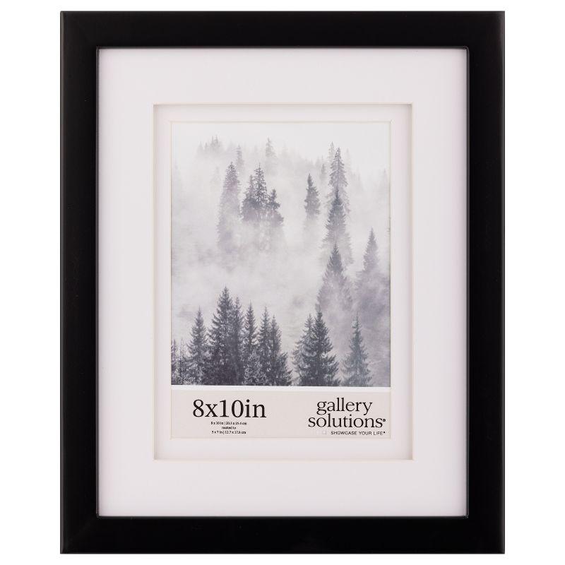 Gallery Solutions Gallery Solutions Wall Mount Or Tabletop Double Airfloat  Mat Picture Frame