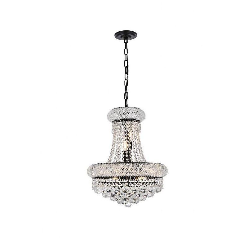 Elegant Lighting Primo 8 - Light Pendant in  Black