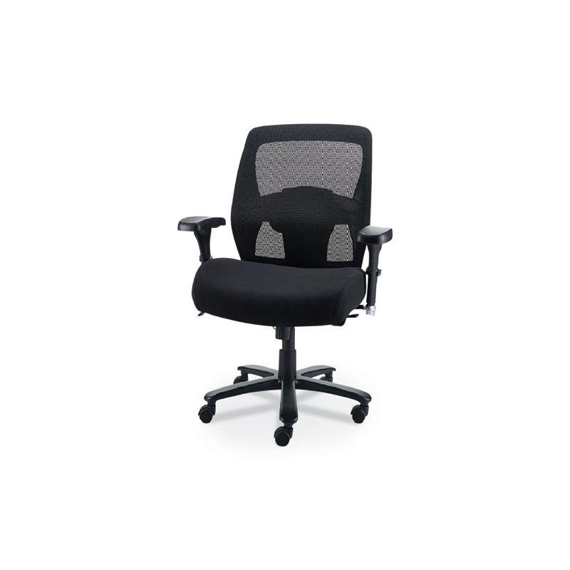 Alera Alera Faseny Series Big and Tall Manager Chair, Supports Up to 400 lbs, 17.48" to 21.73" Seat Height, Black Seat/Back/Base