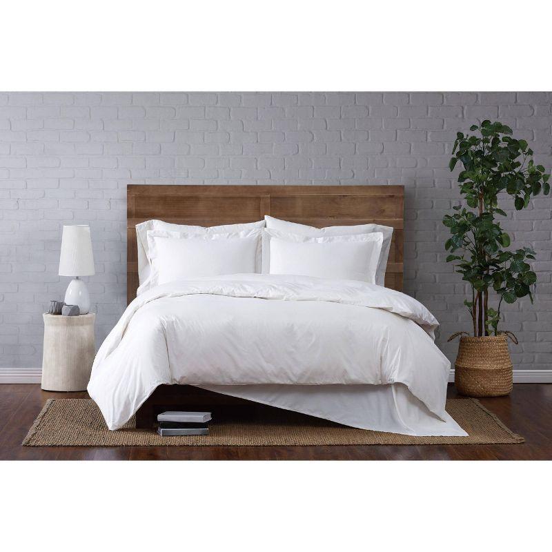 Brooklyn Loom Cotton Duvet Cover Set