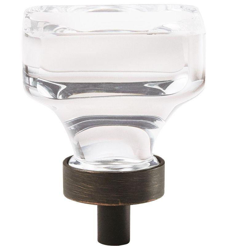 Glacio 1 3/8" Length Square Knob