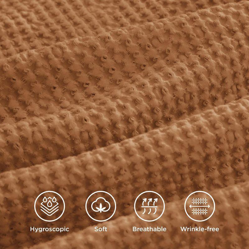 Bedsure Bedsure 100% Cotton Waffle Weave Duvet Cover