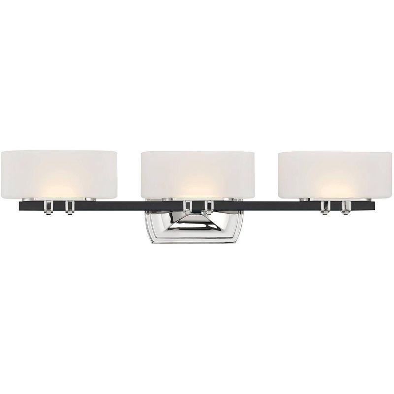 Latitude Run Ferrao Polished Nickel Led Vanity Light