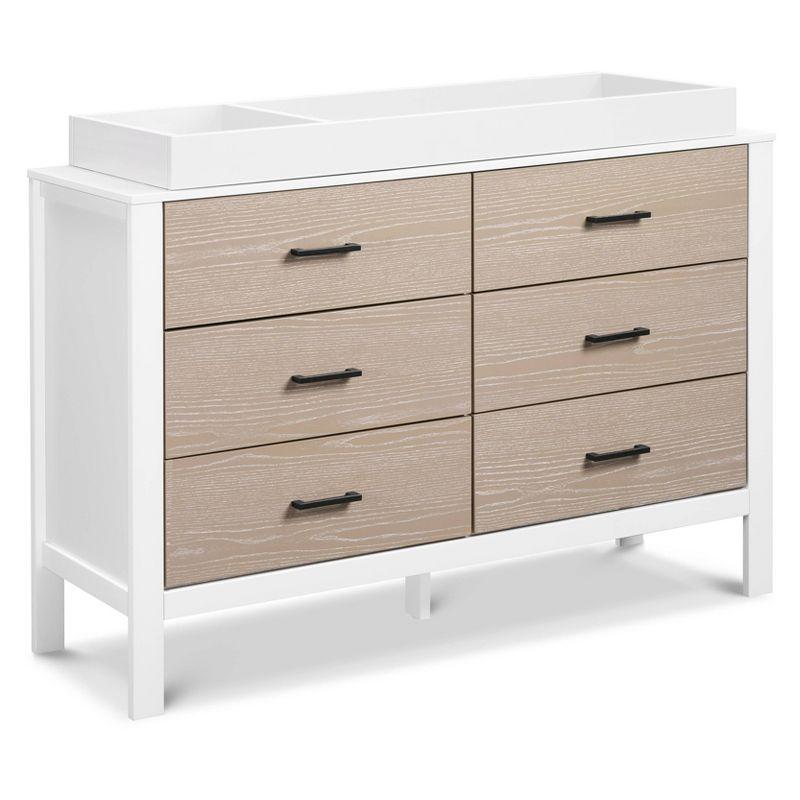 Coastwood White 6-Drawer Farmhouse Nursery Dresser