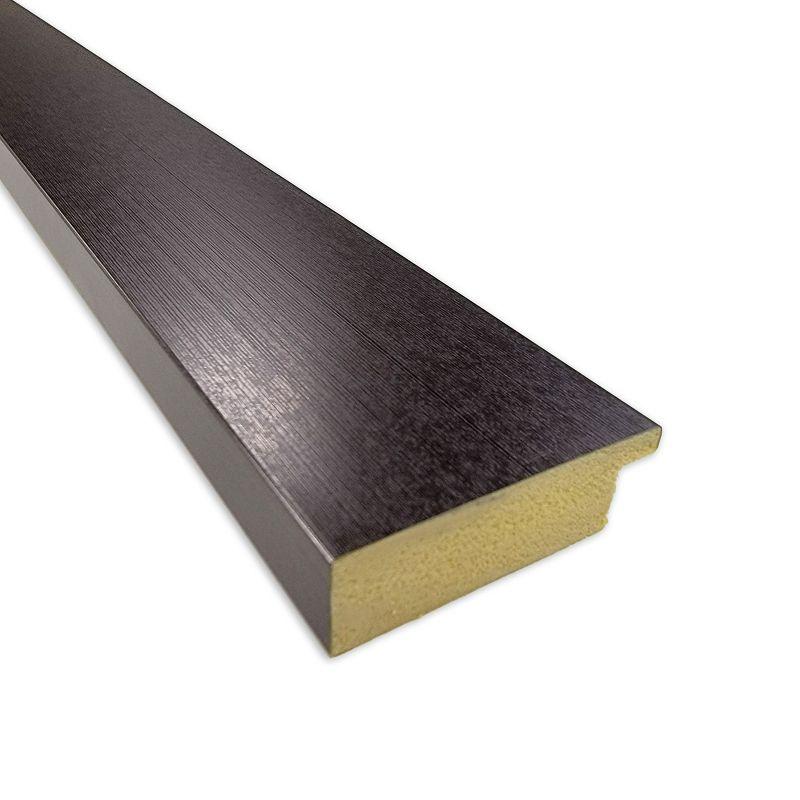 Amanti Art Blaine Light Pewter Narrow Picture Frame Opening Size 20x30 in.