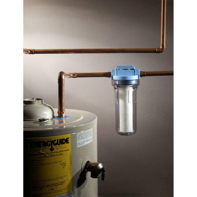 Clear Whole House Sediment Valve-In-Head Water Filter