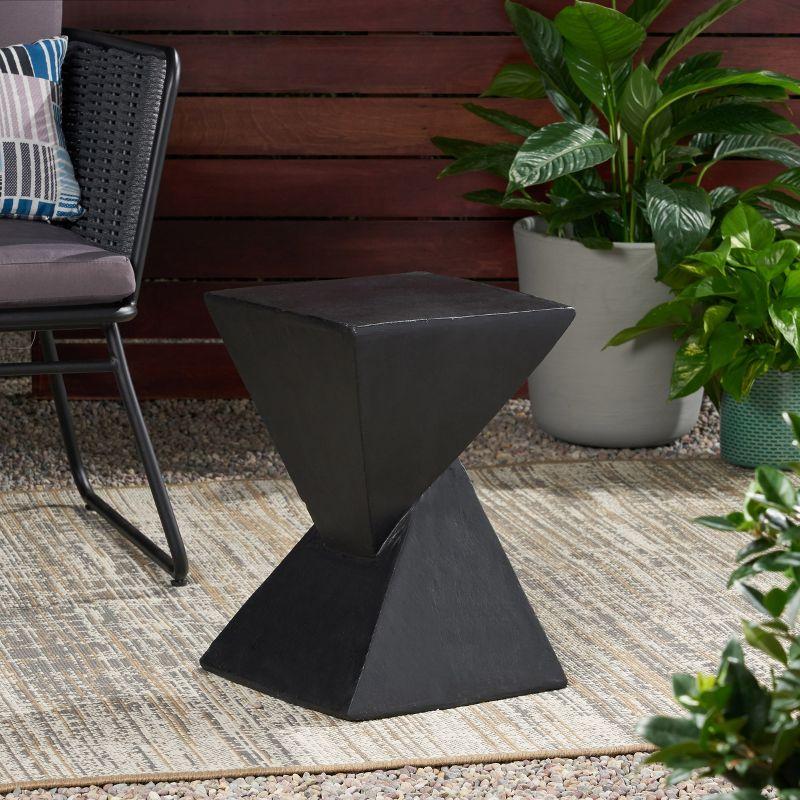 Wrought Studio™ Hurley Concrete Top End Table