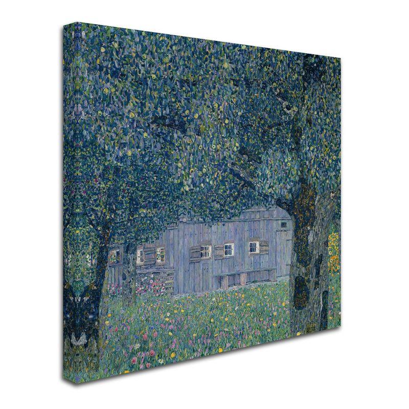 Vault W Artwork " Farmhouse In Upper Austria " by Gustav Klimt