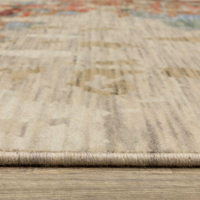 Oriental Weavers Soleri SOL09 Beige/ Multi Indoor Area Rug - 2'6" x 12'