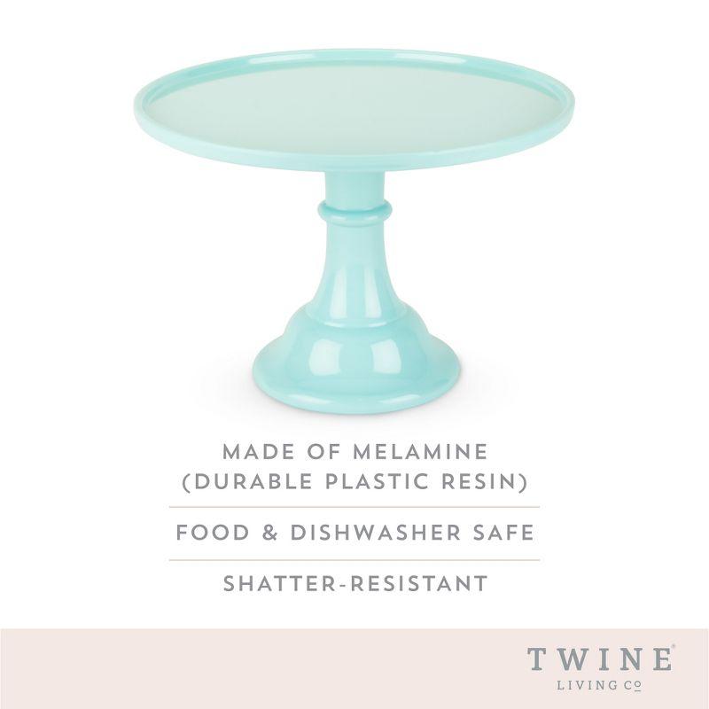 Mint Green Melamine Cake and Cupcake Stand