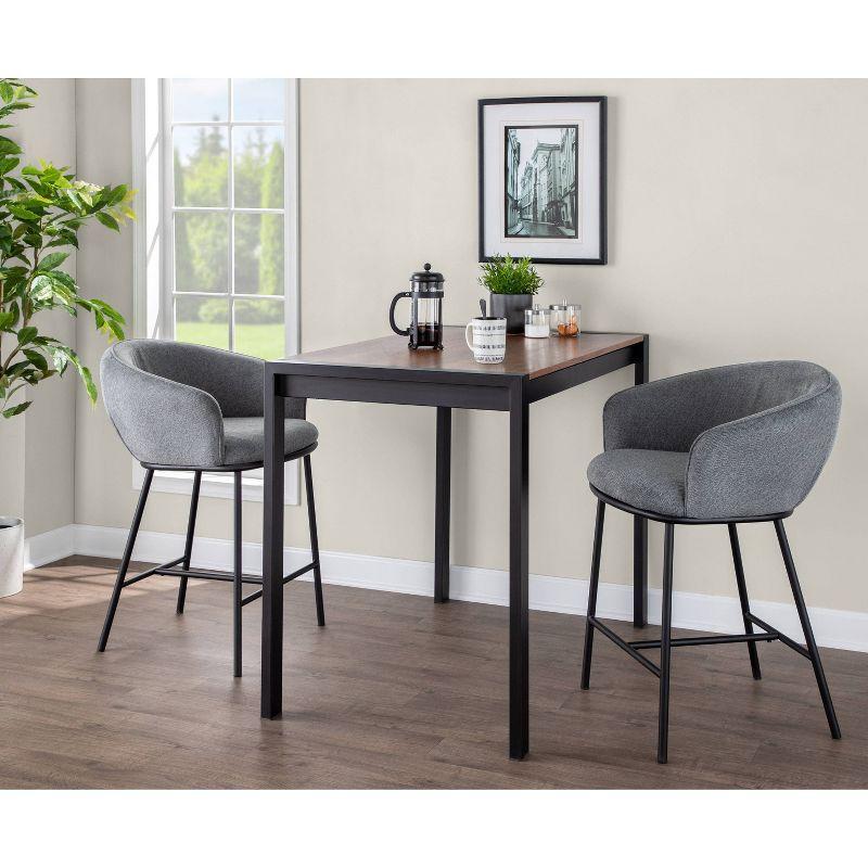 Set of 2 Ashland Counter Height Barstools - LumiSource