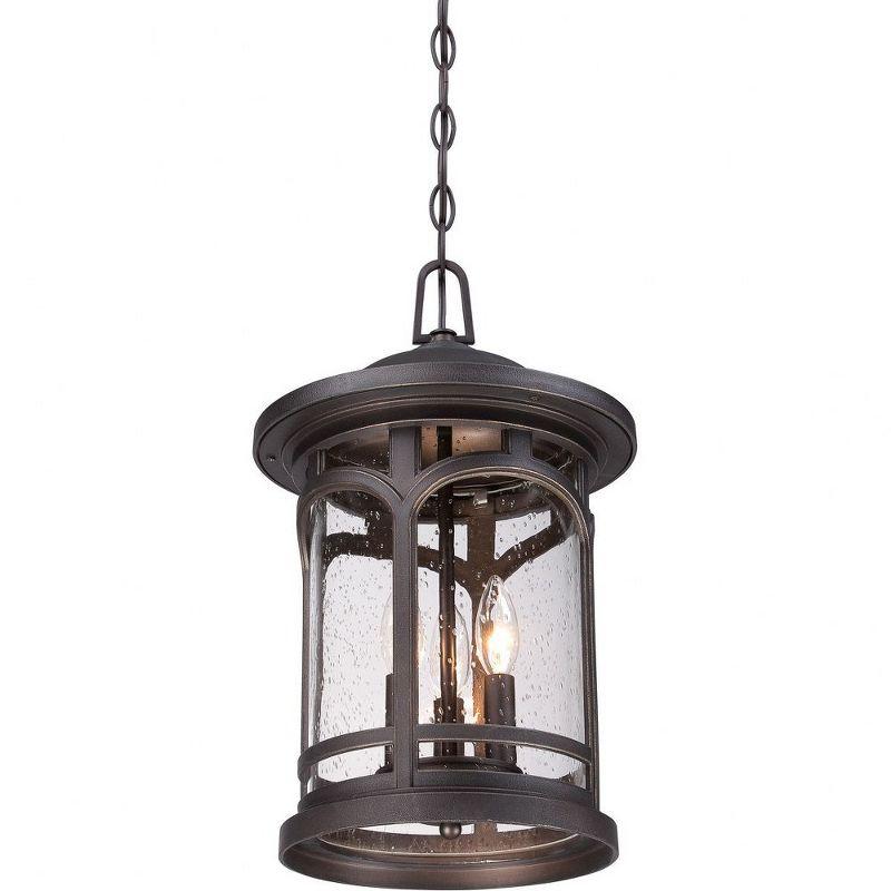 Quoizel Lighting Marblehead 3 - Light Pendant in  Palladian Bronze