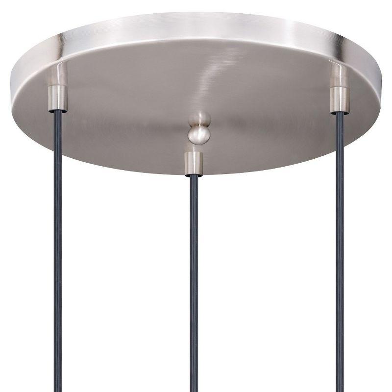 Vaxcel Millie 3 - Light Pendant in  Satin Nickel