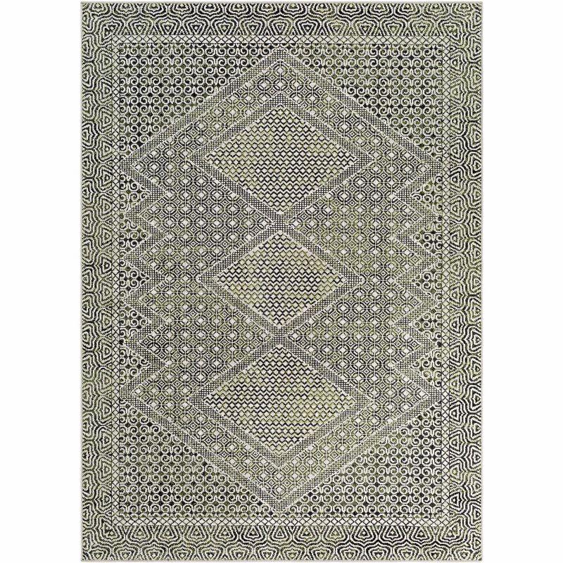 Hauteloom Rectangle Area Rug   Black