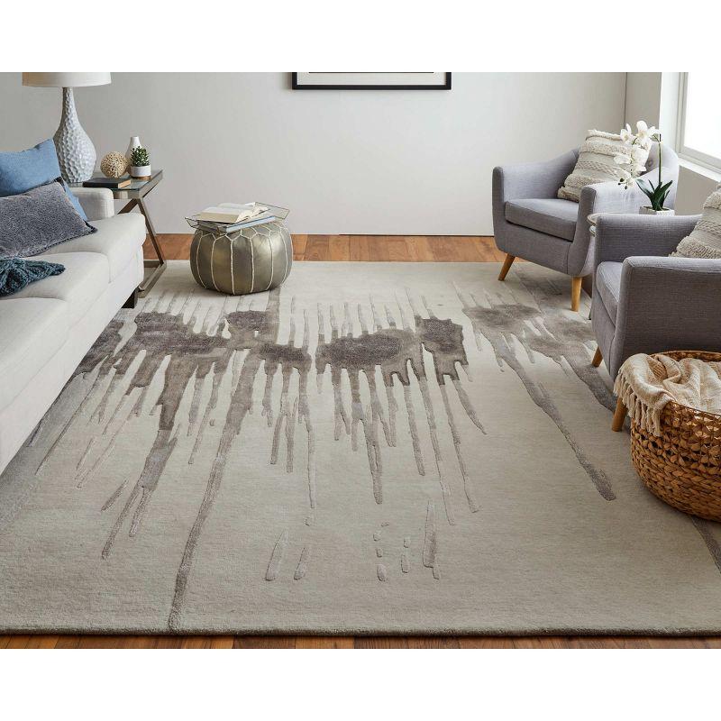 Anya Transitional Abstract Area Rug