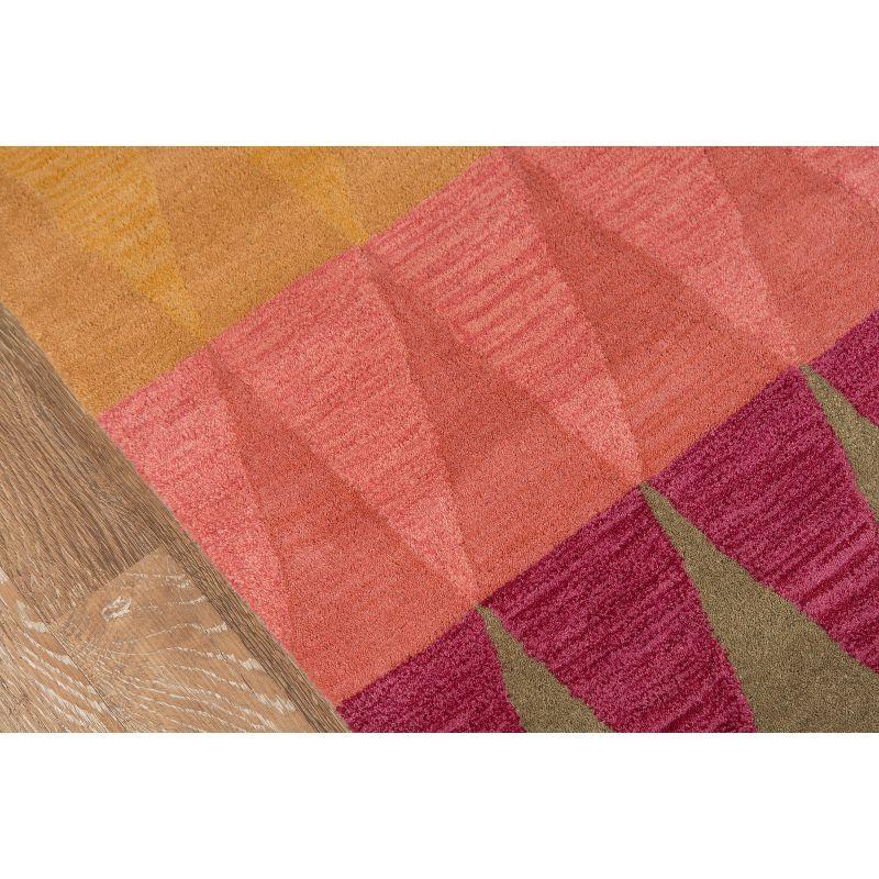 5'x8' Carter Area Rug Blue/Yellow/Multi - Momeni