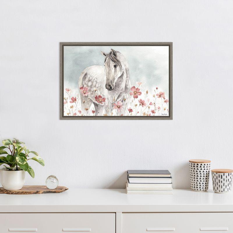 Amanti Art Wild Horses I by Lisa Audit Canvas Wall Art Print Framed 23-in. x 16-in.