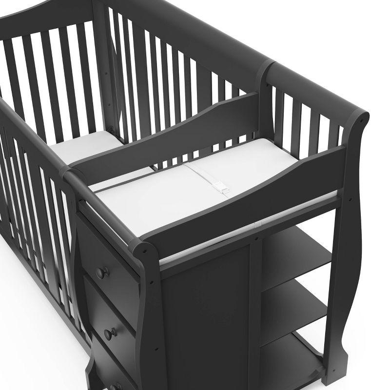 Storkcraft Portofino 5-in-1 Convertible Crib and Changer