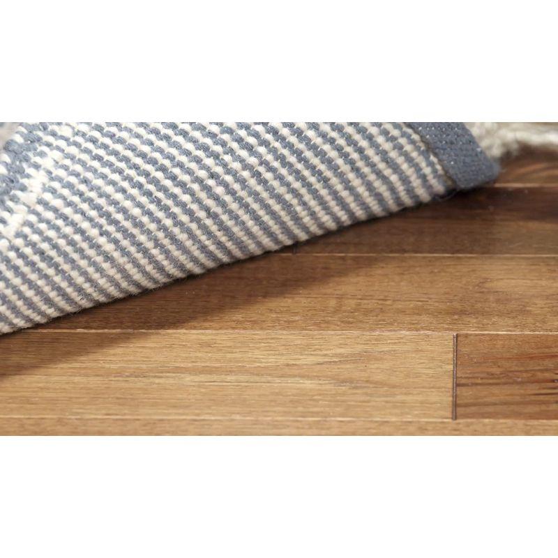 Natura NAT852 Hand Loomed Indoor Area Rug - Ivory/Navy - 8'x8' - Safavieh