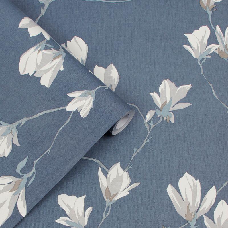 Laura Ashley Magnolia Grove Wallpaper Roll