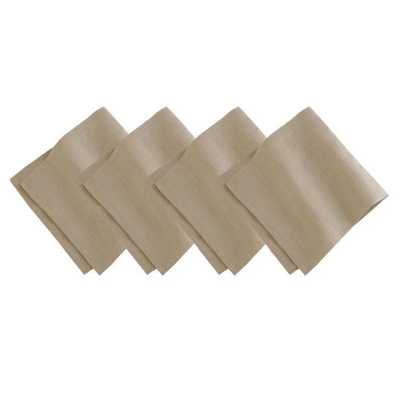 La Classica 4 Piece Linen Napkin Set (Set of 4)