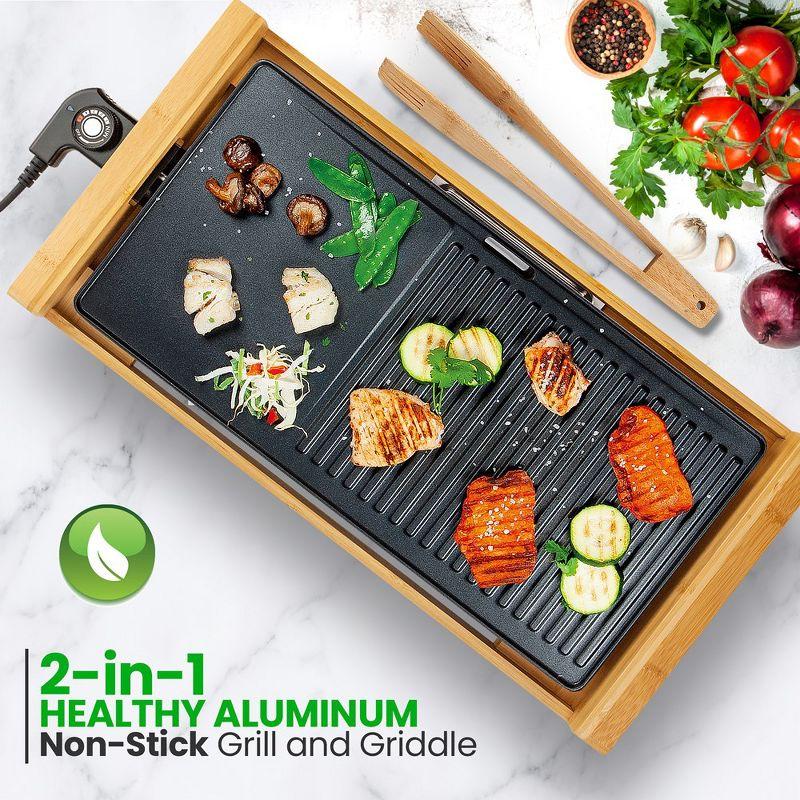 NutriChef NutriChef 2.95'' Smokeless Non Stick Electric Grill