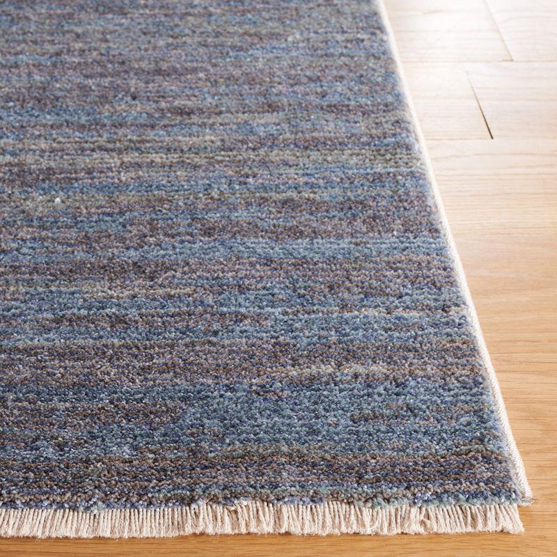 Safavieh Elegance 4' Square Blue & Grey Hand-Knotted Area Rug