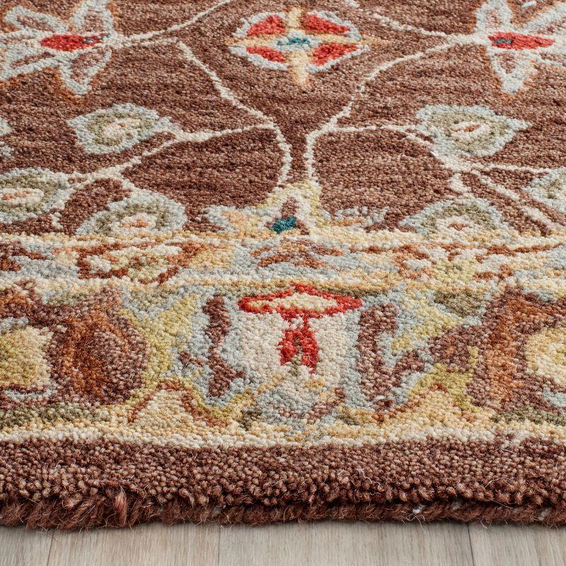 Anatolia AN562 Hand Tufted Indoor Runner Rug - Brown/Gold - 2'3"x14' - Safavieh