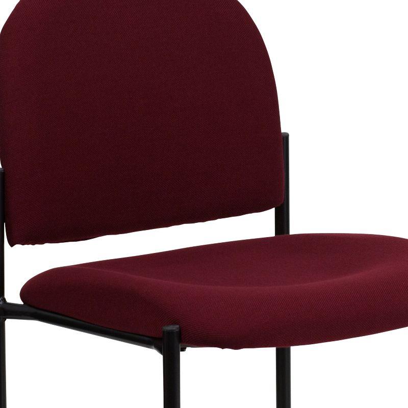 Flash Furniture Prather Tania Comfort Upholstered Stackable Side Reception Chair