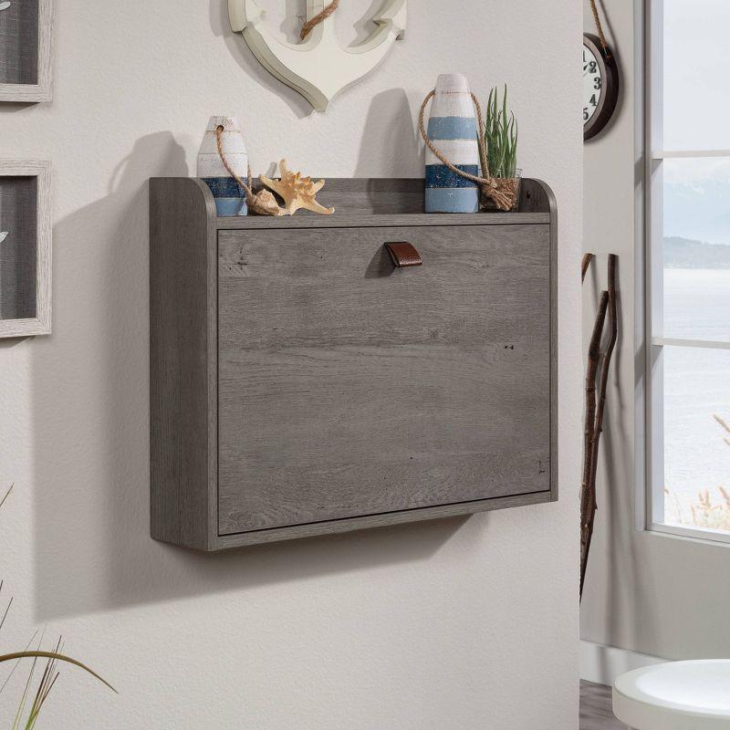 Anda Norr Floating Desk Mystic Oak - Sauder