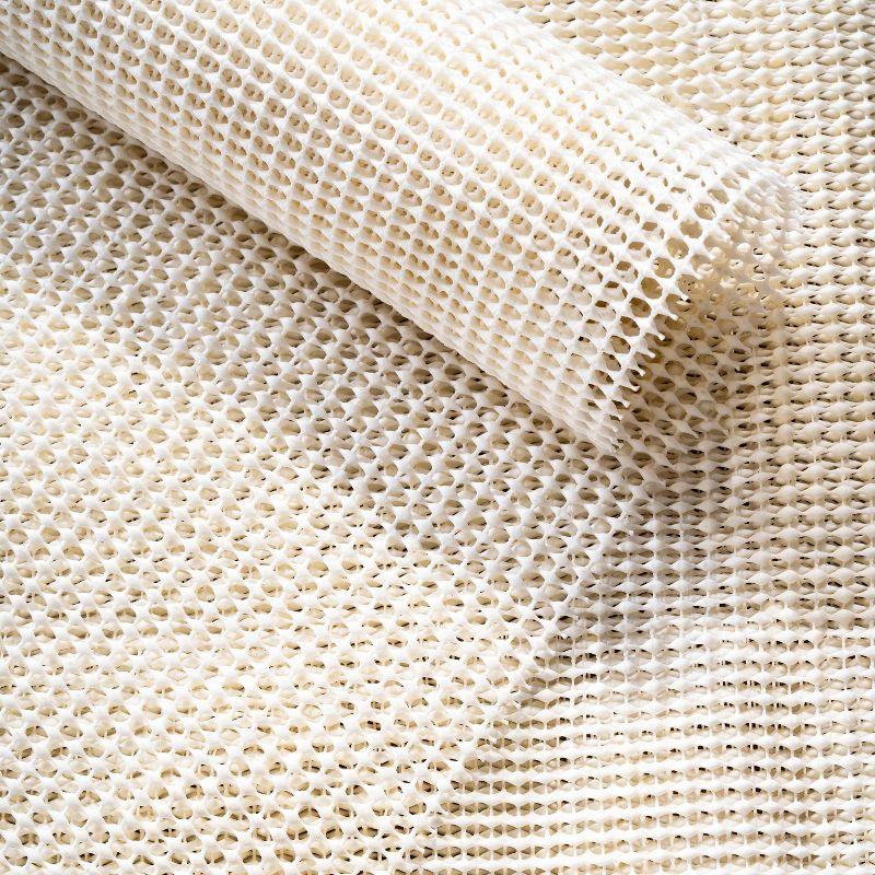 JONATHAN Y Ultra Stop Cream 12 ft. x 18 ft. Rug Pad