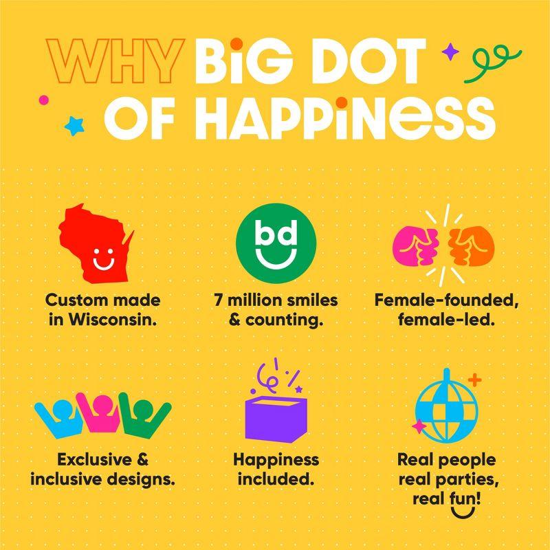 Big Dot of Happiness Happy Valentine's Day - Kids Valentine's Day Giant Greeting Card - Big Shaped Jumborific Card